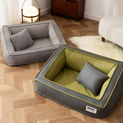 Cama para mascotas impermeable con forro lavable (Modelo 100)