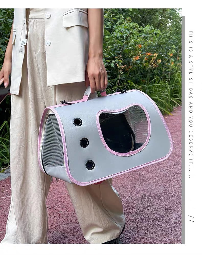 Bolso de hombro transportador diseño de gatito