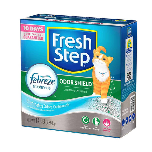 Arena para gatos Fresh Step Odor Shield 14lb (6.35kg)