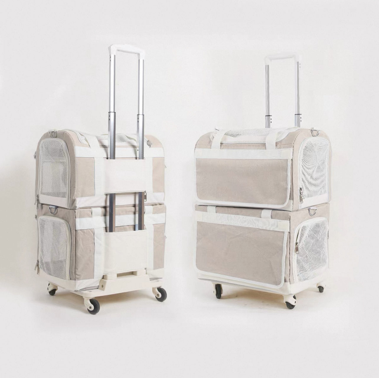 Maleta transportadora doble