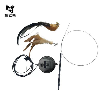 Cañita con ventosa para gatos