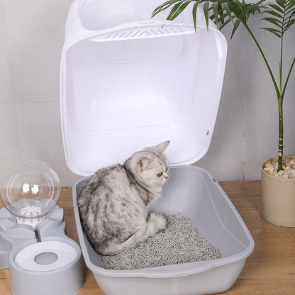 Arenero cerrado oreja de gatito pequeño #302