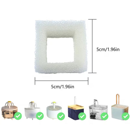 Filtro fuente de flor transparente 1L