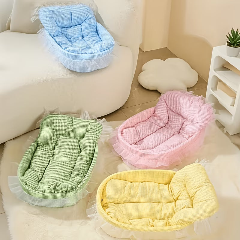 Cama de encaje para mascotas pequeñas