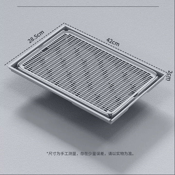 Bandeja de plástico recoge arena para areneros 42*28.5cm