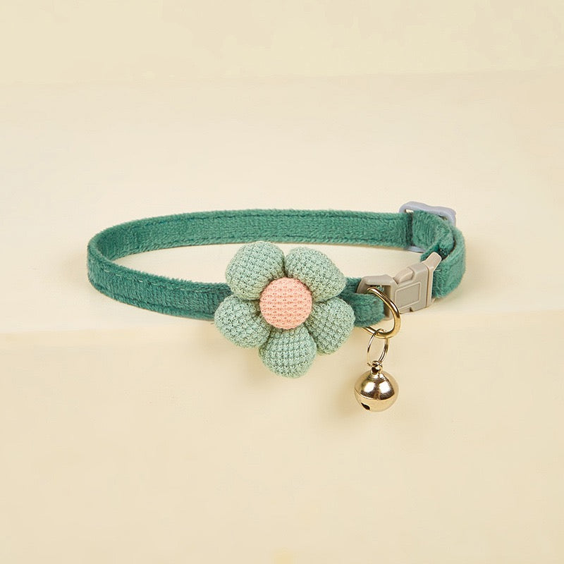 Collar para gatos de flor #1