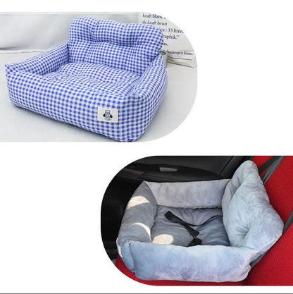 Asiento de auto acolchonado para mascotas modelo AS15