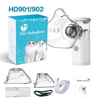 Nebulizador portátil para mascotas