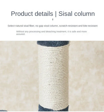 Torre para gatos azul 150CM (Modelo 8856)