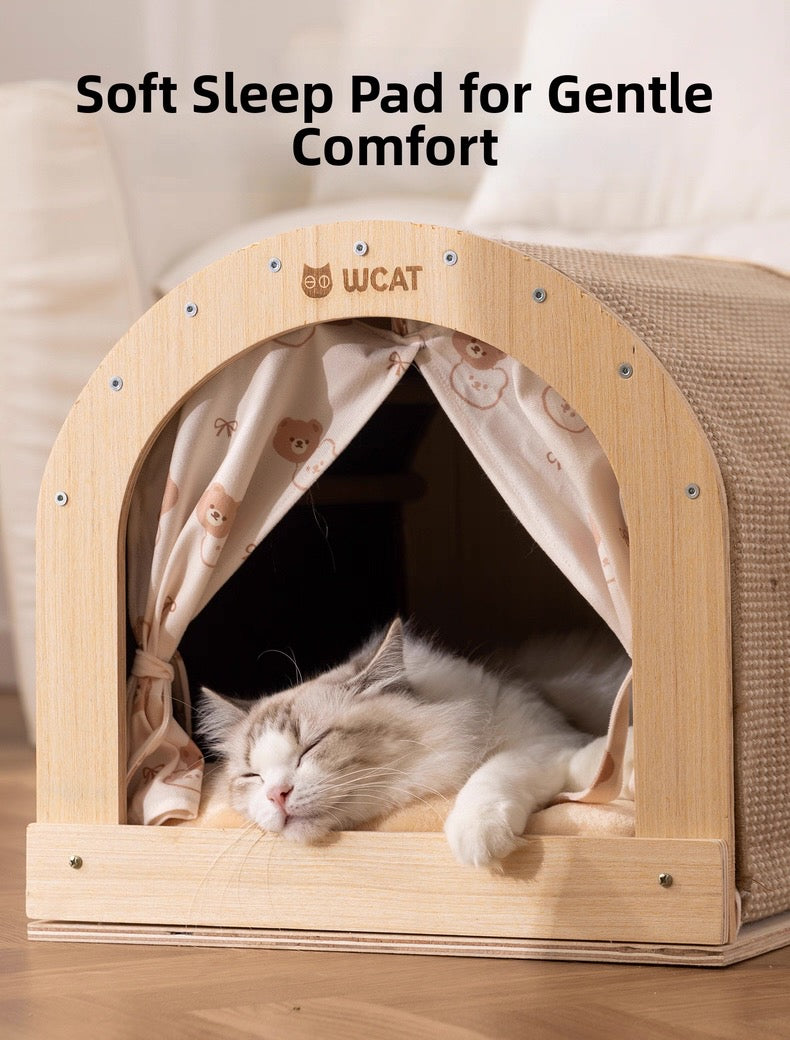 Casita de sisal para gatos 47*39*35cm