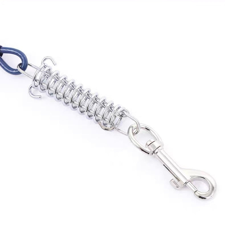 Cinturón de seguridad de acero para mascota resistente