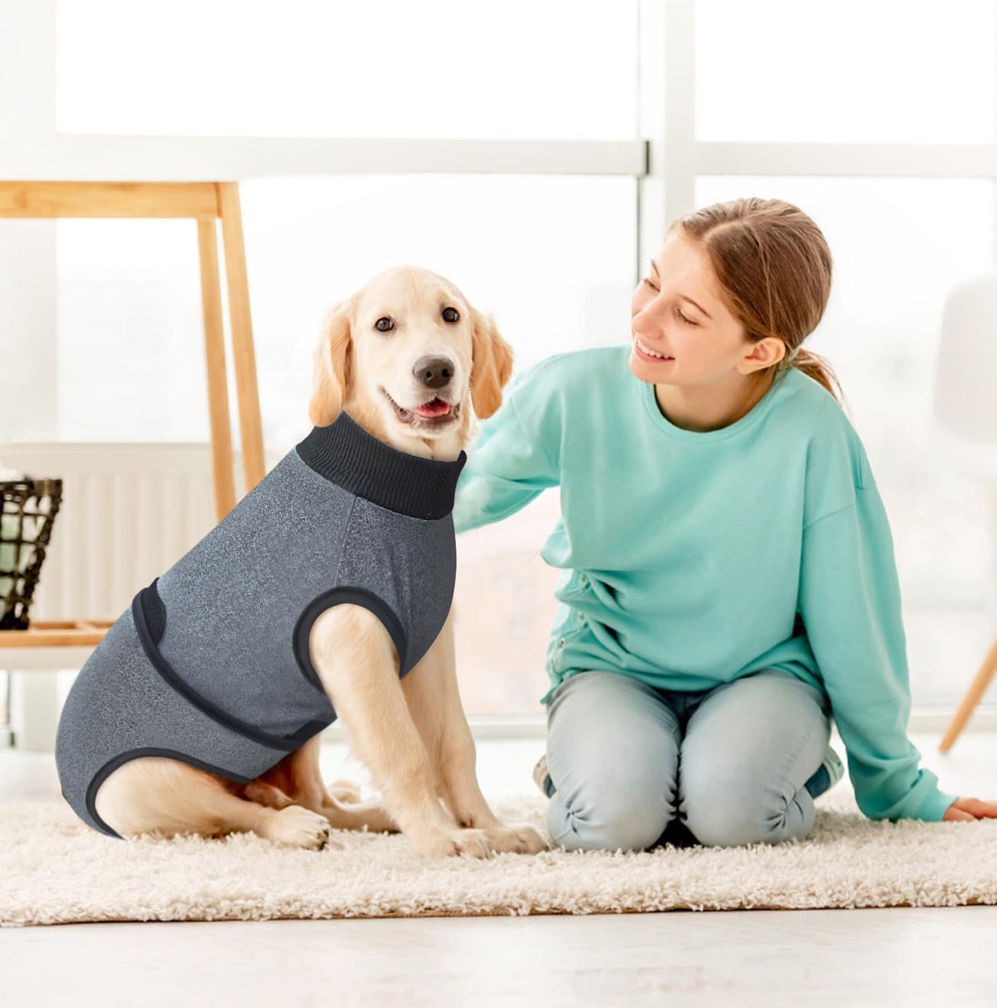 Traje postoperatorio para perros modelo T24