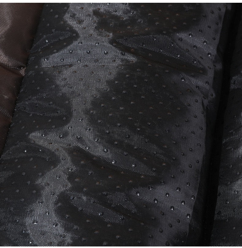 Cama cuadrada gris de huellita