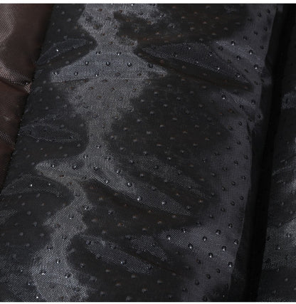 Cama cuadrada gris de huellita