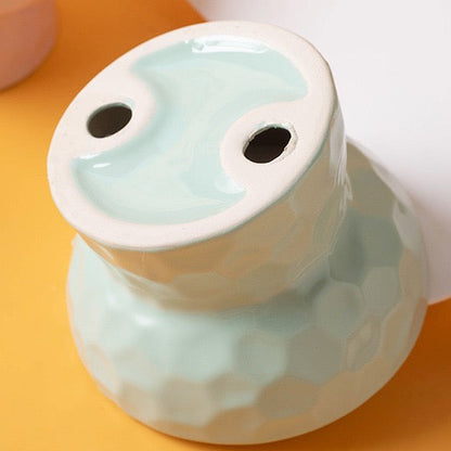 Plato de cerámica elevado lento modelo#700 (11cm alto)