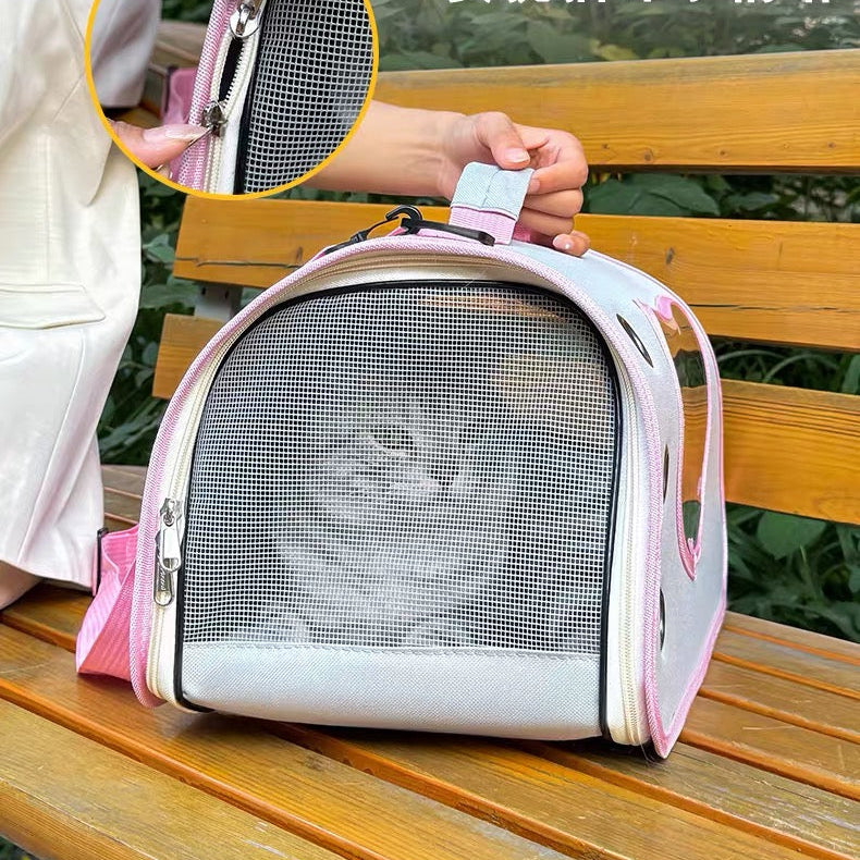 Bolso de hombro transportador diseño de gatito