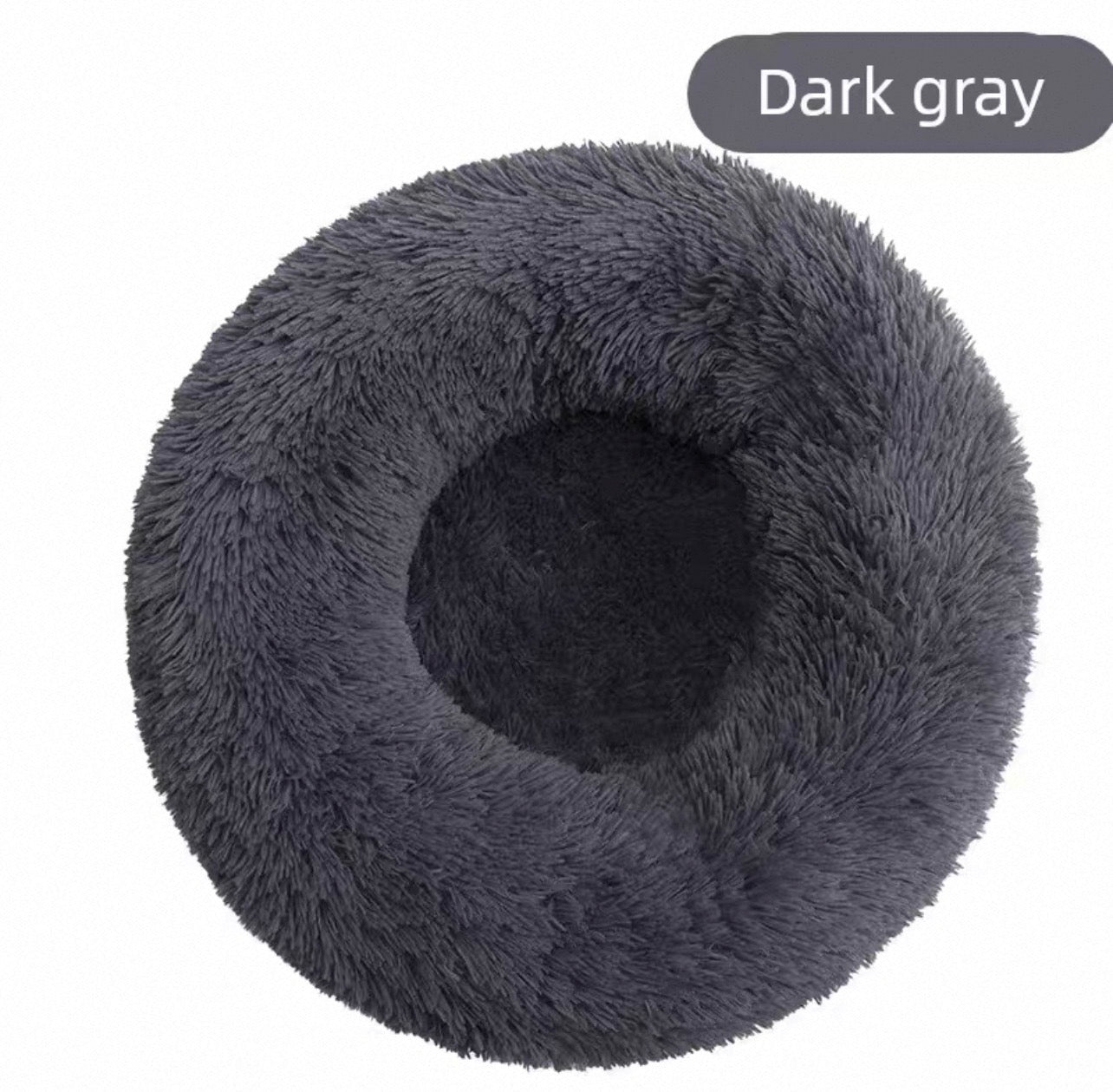 Cama acolchonada redonda para mascotas 60cm