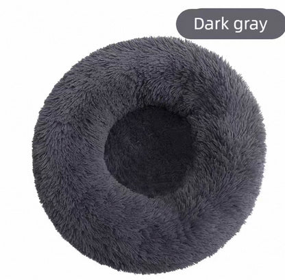 Cama acolchonada redonda para mascotas 60cm