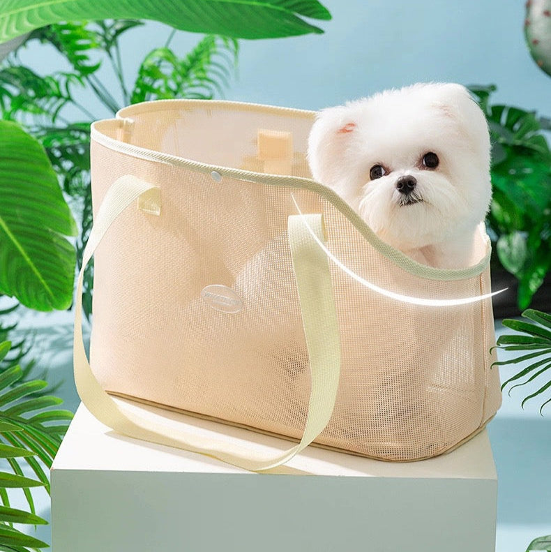 Bolso de hombro transpirable M1SK para mascotas pequeñas (Dos tamaños)