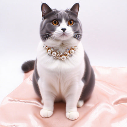 Collar brillante elegante para mascotas