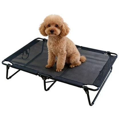 Cama elevada plegable para mascotas (tamaño XL hasta 45kg)