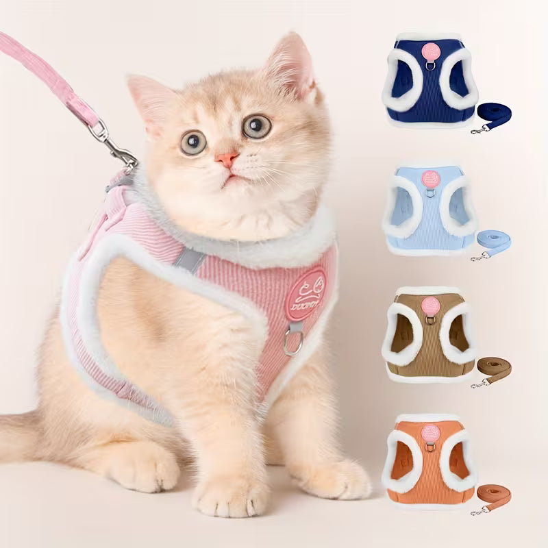 Pechera con correa para mascotas pequeñas modelo 100
