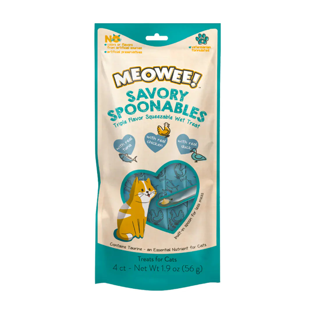 Meowee Creamy para Gato: Atùn, pollo y pato 56g