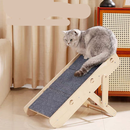 Escalera y rampa plegable para mascotas modelo #2 (40cm de alto)