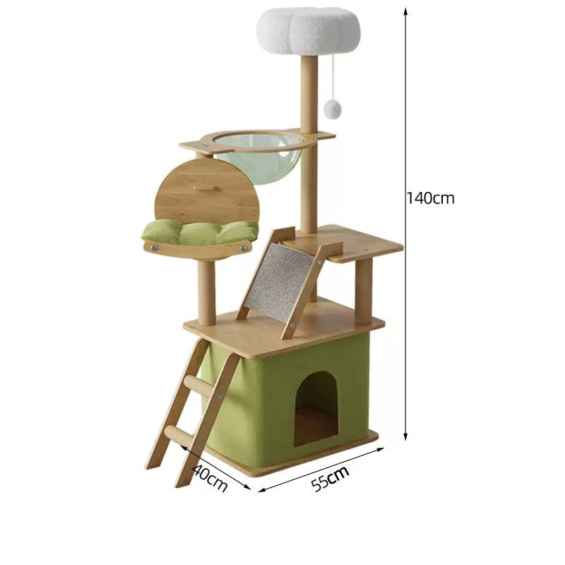 Torre para gatos 155CM de altura (MODELO Y18)