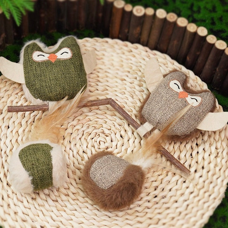 Juguete para gatos de tela con Catnip