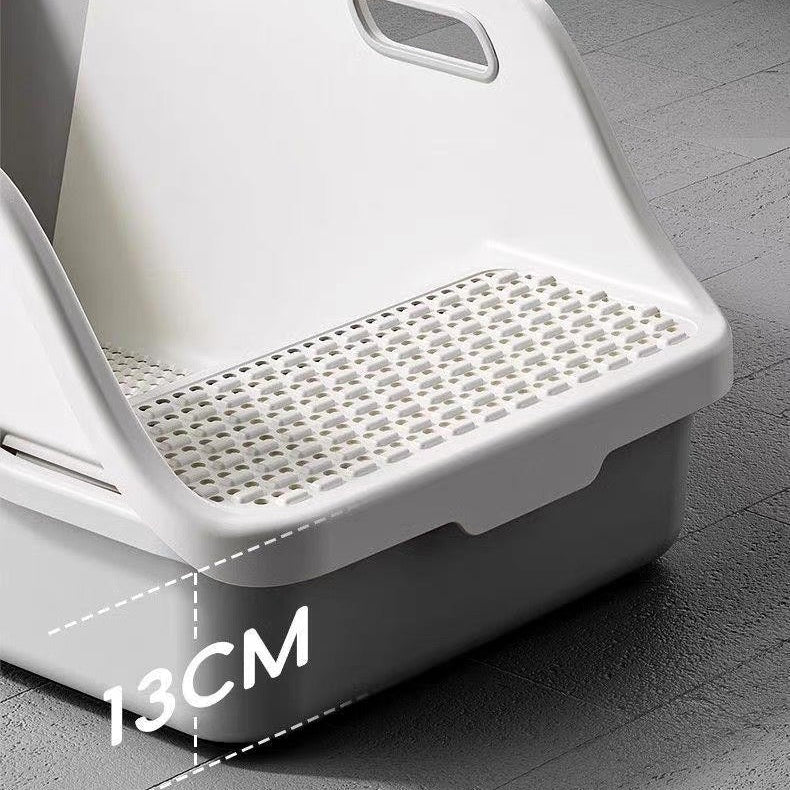 Arenero abierto con bandeja coladora (Dos colores disponibles)