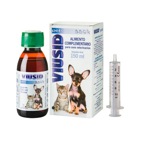Viusid para Perros y Gatos: Complemento alimenticio, solución oral 150ml