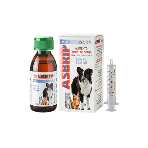 Asbrip para Perros y Gatos: Complemento Alimenticio,solución oral 150ml