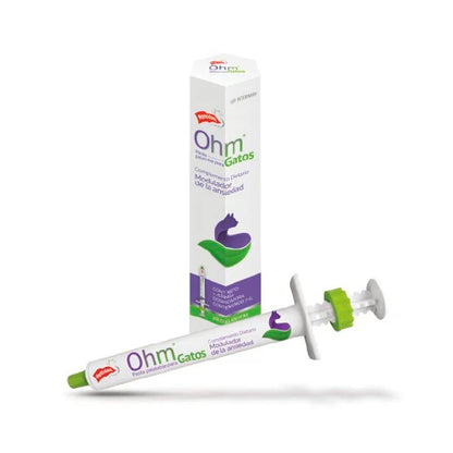 Ohm Modulador de Ansiedad para gatos: Pasta en Jeringa dosificadora 7ml