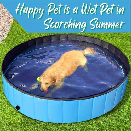 Piscina plegable para mascotas (Dos tamaños)