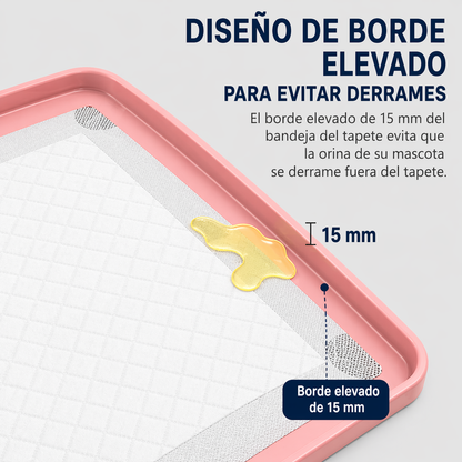 Alfombra para pads plegable de silicona