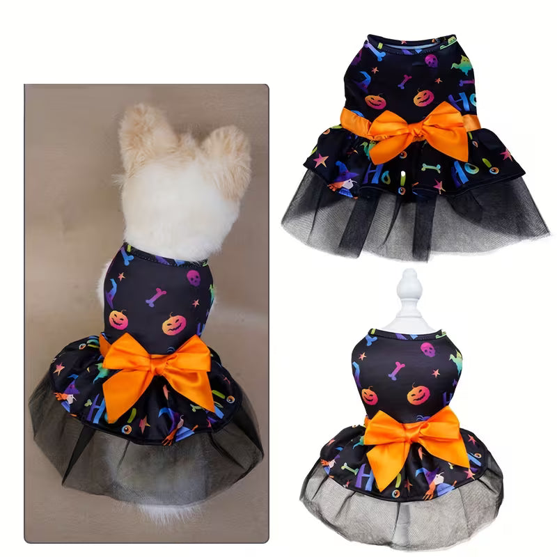 Vestido de halloween para mascotas #3
