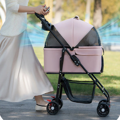 Coche desmontable para mascotas modelo 005
