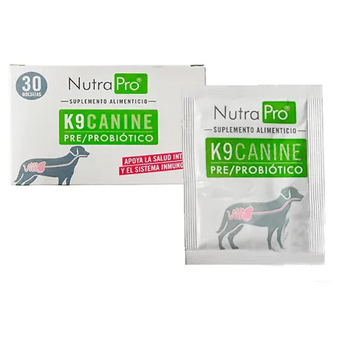 Nutra Pro K9 para Perro: Probiótico,(1unidad) sobre 30gr