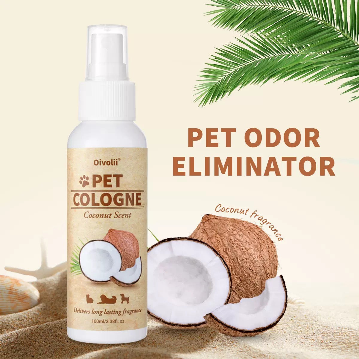 Perfumes para mascotas oivolii 100ml (dos aromas disponibles)