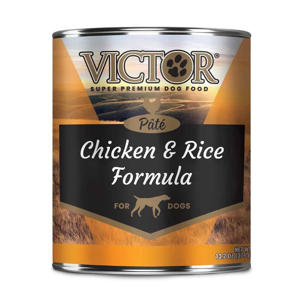 Comida Húmeda para Perro Victor: Paté, chicken and rice 374gr