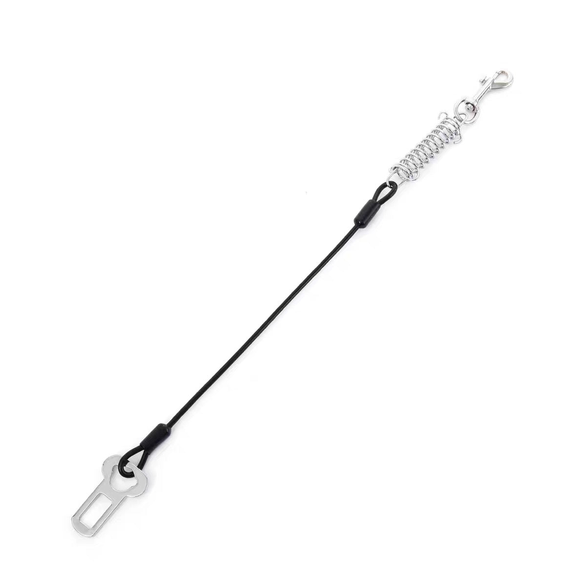 Cinturón de seguridad de acero para mascota resistente