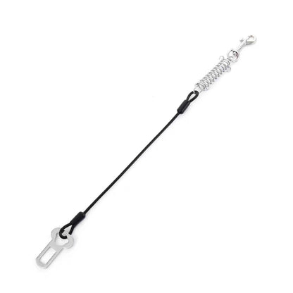 Cinturón de seguridad de acero para mascota resistente