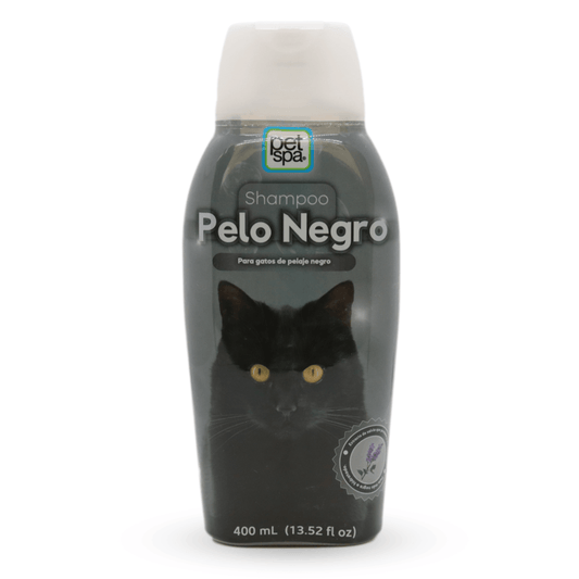 Shampoo Pet Spa para gato: Pelo Negro 400ml