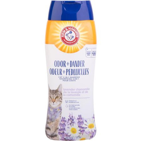Shampoo para Gato Arm Hammer: Desodorante y reductor de caspa 591ml