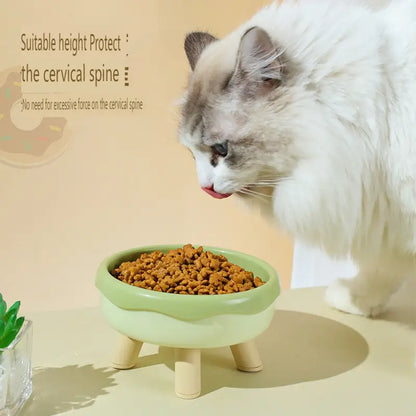Plato de Plastico estilo dona para gatos