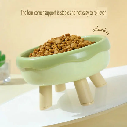 Plato de Plastico estilo dona para gatos