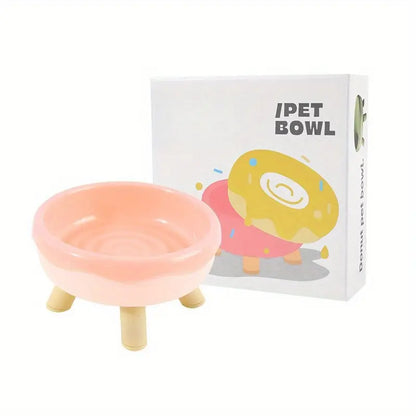 Plato de Plastico estilo dona para gatos