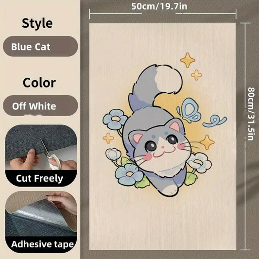 Tapetes rascadores adhesivos para gatos 50*80cm
