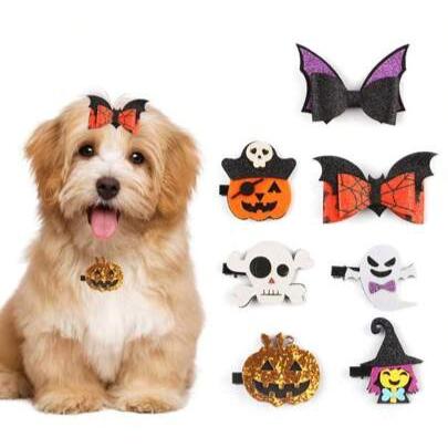 Ganchos para el cabello con diseño de Halloween (el par)